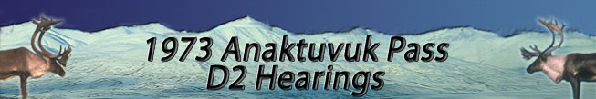 Anaktuvuk Pass D-2 Lands Public Hearing Video Recordings