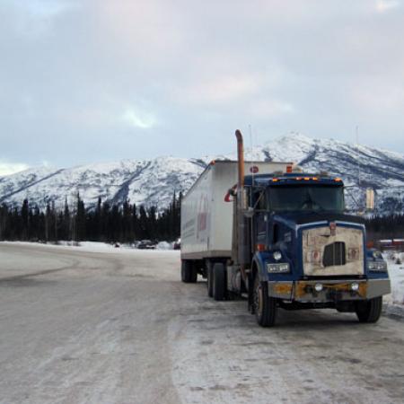 Truck at Coldfoot
